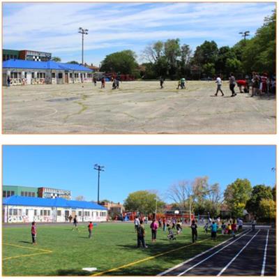 Green Schoolyards in Low-Income Urban Neighborhoods: Natural Spaces for Positive Youth Development Outcomes